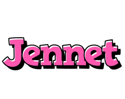 Jennet girlish logo