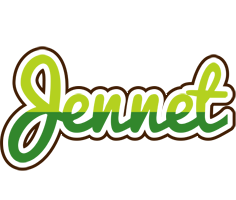 Jennet golfing logo