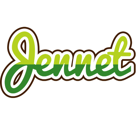 Jennet golfing logo