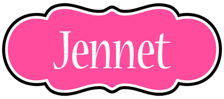 Jennet invitation logo