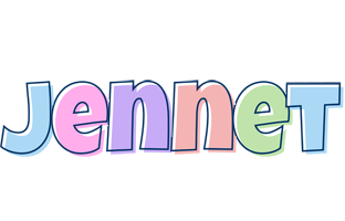 Jennet pastel logo