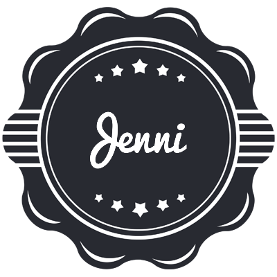 Jenni badge logo
