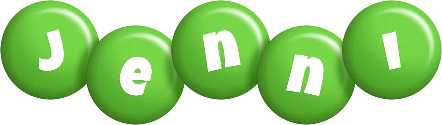 Jenni candy-green logo