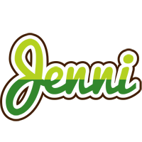 Jenni golfing logo