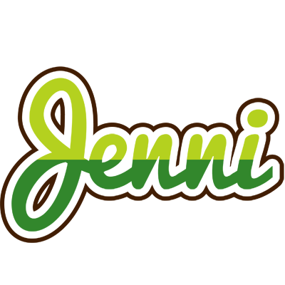 Jenni golfing logo