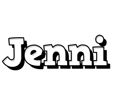 Jenni snowing logo