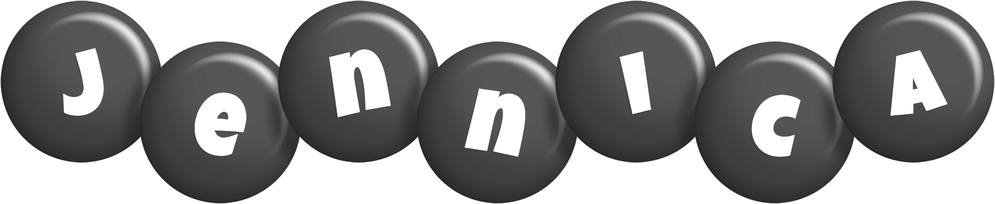 Jennica candy-black logo