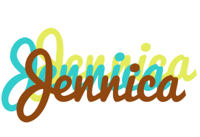 Jennica cupcake logo