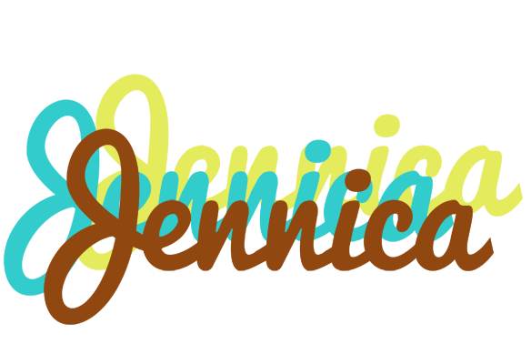 Jennica cupcake logo