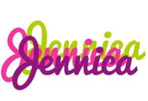 Jennica flowers logo