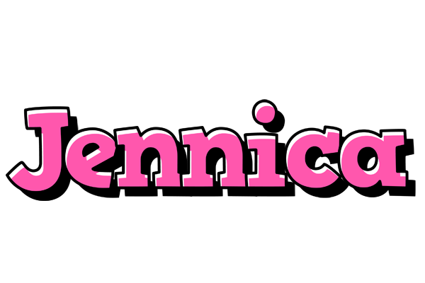 Jennica girlish logo