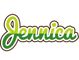 Jennica golfing logo