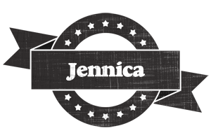 Jennica grunge logo