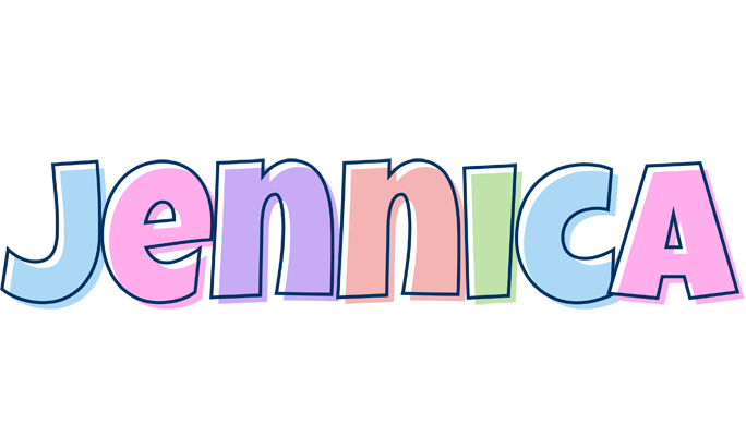 Jennica pastel logo