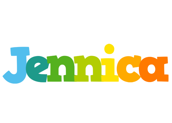 Jennica rainbows logo