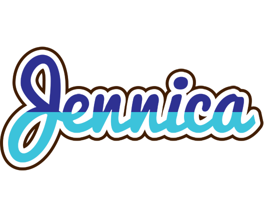 Jennica raining logo