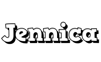 Jennica snowing logo