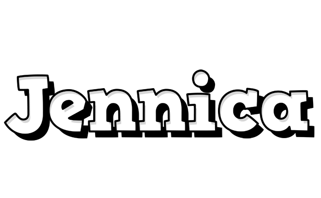 Jennica snowing logo
