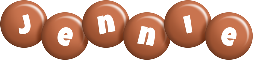 Jennie candy-brown logo
