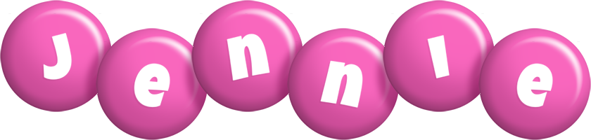 Jennie candy-pink logo