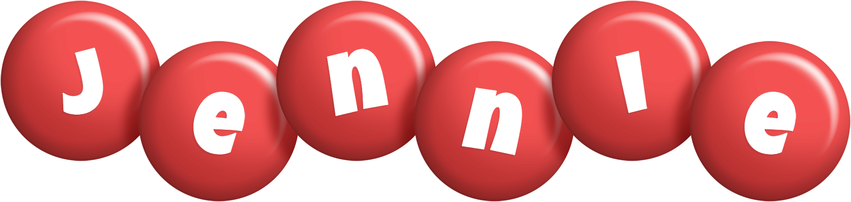 Jennie candy-red logo