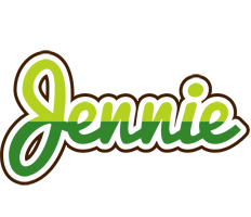 Jennie golfing logo