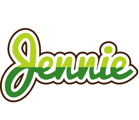 Jennie golfing logo