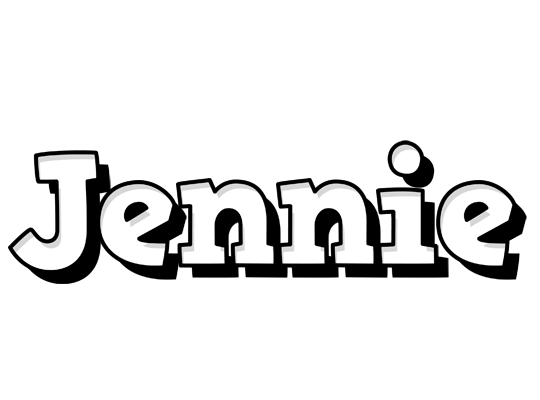 Jennie snowing logo