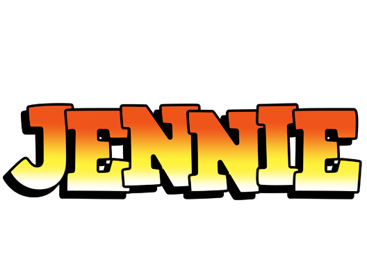 Jennie sunset logo