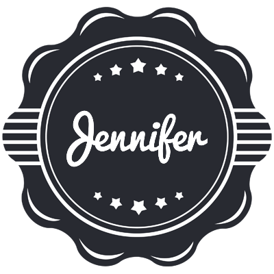 Jennifer badge logo