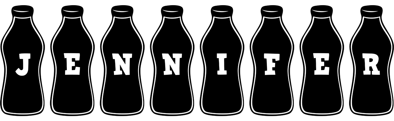 Jennifer bottle logo