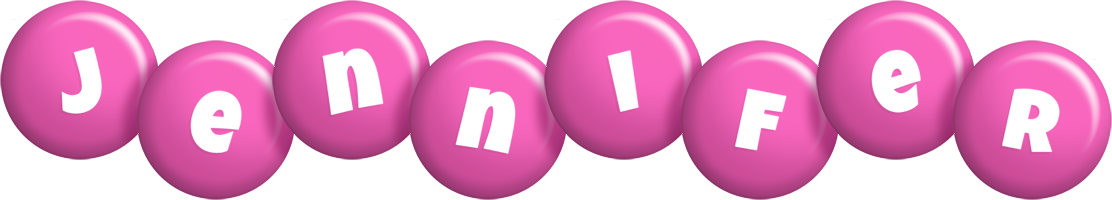 Jennifer candy-pink logo