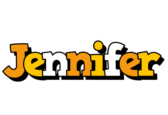 Jennifer cartoon logo