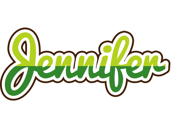 Jennifer golfing logo