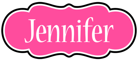 Jennifer invitation logo