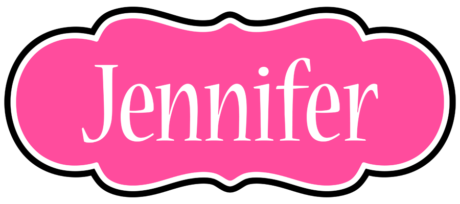 Jennifer invitation logo