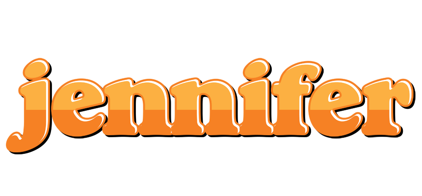 Jennifer orange logo