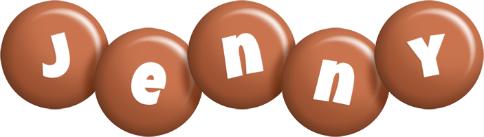Jenny candy-brown logo