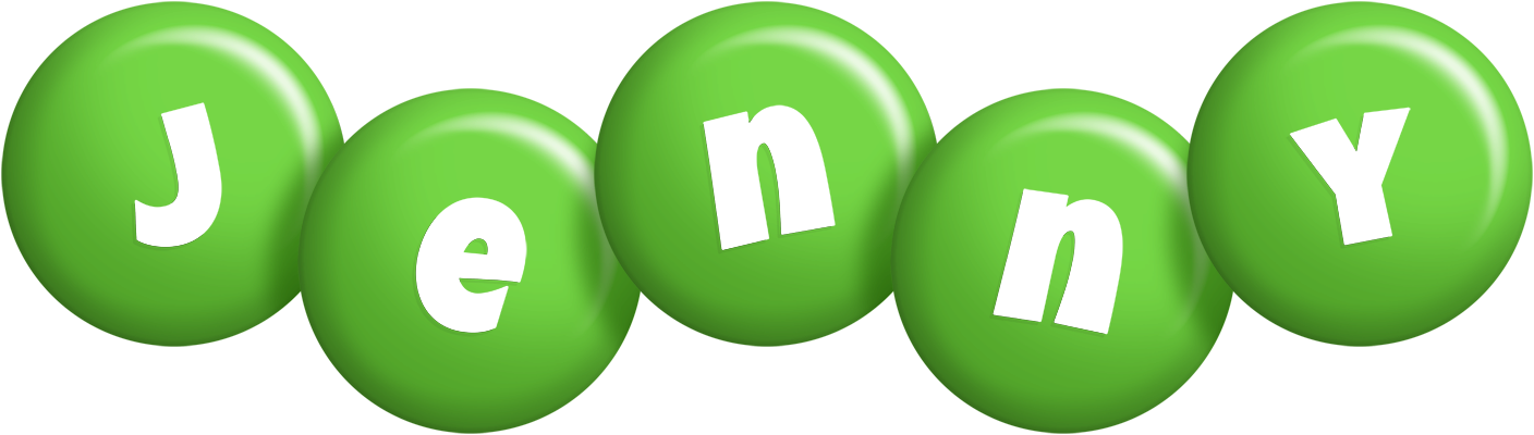 Jenny candy-green logo