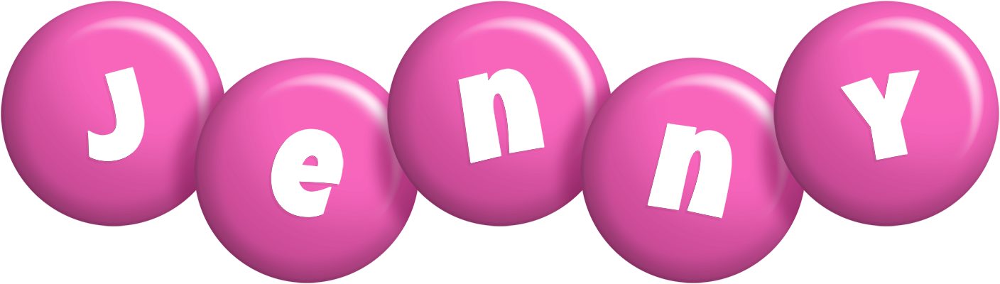 Jenny candy-pink logo