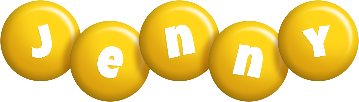 Jenny candy-yellow logo
