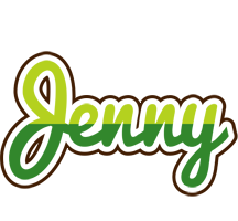 Jenny golfing logo
