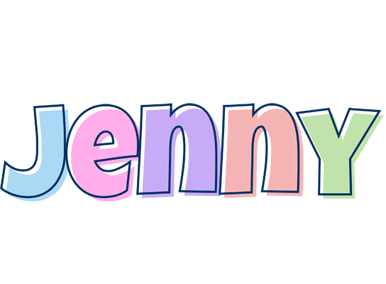 Jenny pastel logo