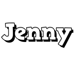 Jenny snowing logo