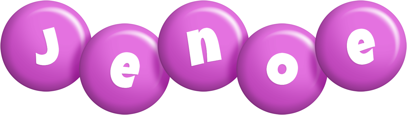 Jenoe candy-purple logo