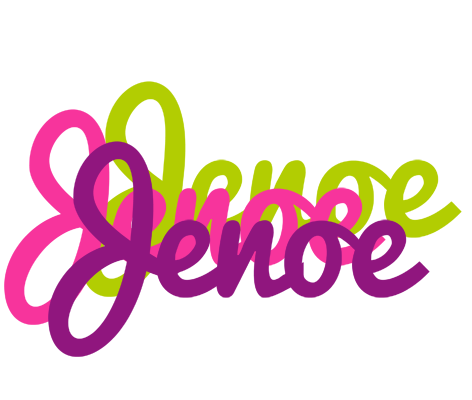Jenoe flowers logo