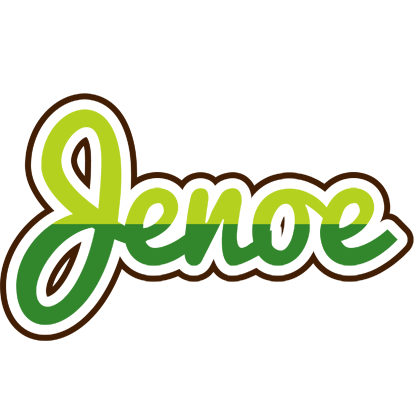 Jenoe golfing logo