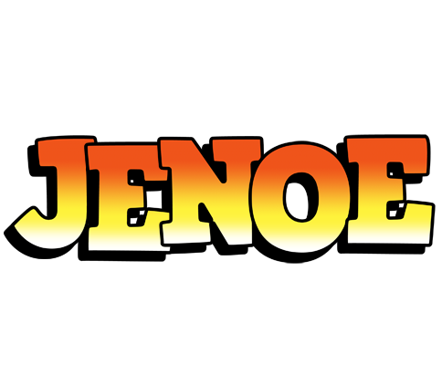 Jenoe sunset logo