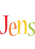 Jens birthday logo