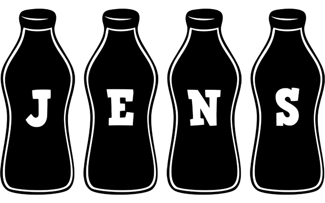 Jens bottle logo